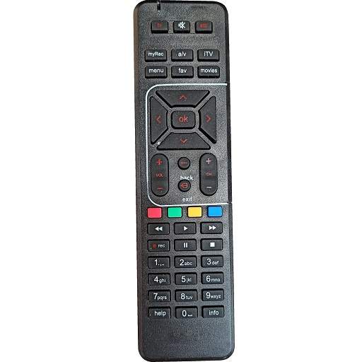 Airtel DTH remote 1.21