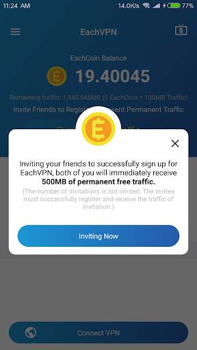 EachVPN - Permanently Available Free VPN Service screenshot 6