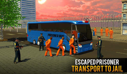 Prisoner Bus Driving Games 2019: Police Bus Drive screenshot 6