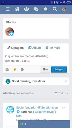 4FACECOIN REDE SOCIAL CRIPTO screenshot 2