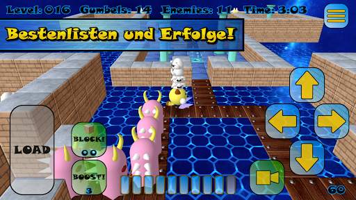 Gumbelmon: 3D Labyrinth Classic Arcade Maze Run screenshot 7