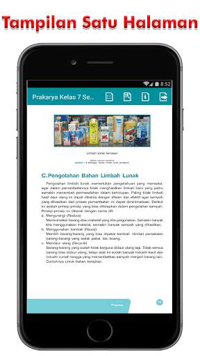 Buku Prakarya Kelas 7 Semester 2 Kurikulum 2013 screenshot 3