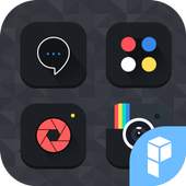 Dark & Simple launcher theme 1.0