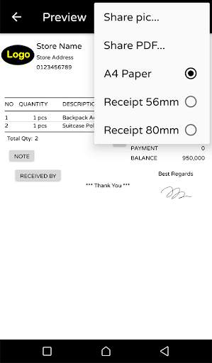e-Nota screenshot 1