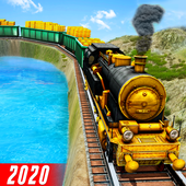 City Train Game Gold Transport icon