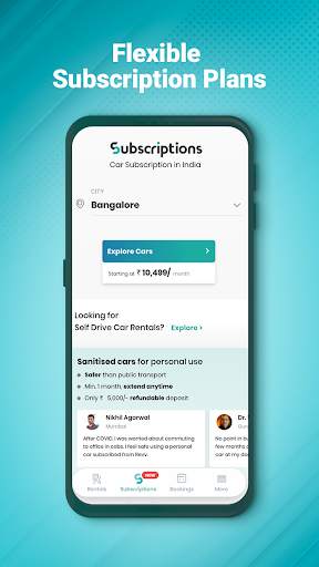 Revv App - Self Drive Car Rental Services in India screenshot 4