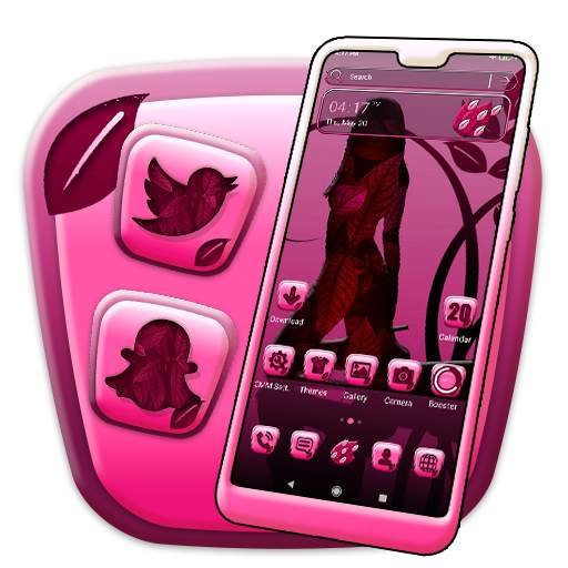 Girly Shadow Launcher Theme 1.0