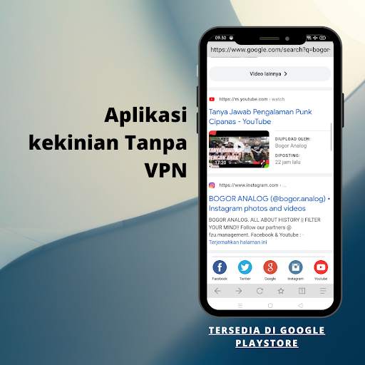 eXbrowser - Browser Anti Blokir Tanpa VPN screenshot 1