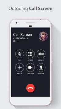HD Phone 8 i Call Screen OS11 screenshot 3