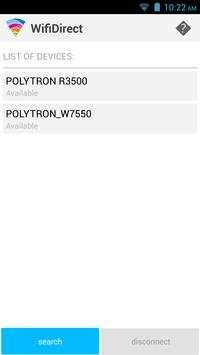 POLYTRON Wifi-Direct screenshot 1
