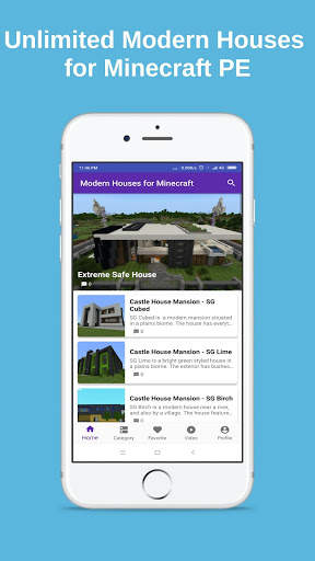 Modern Houses for Minecraft - MCPE screenshot 1