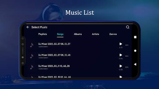 DJ Music Player - DJ Player 4 تصوير الشاشة