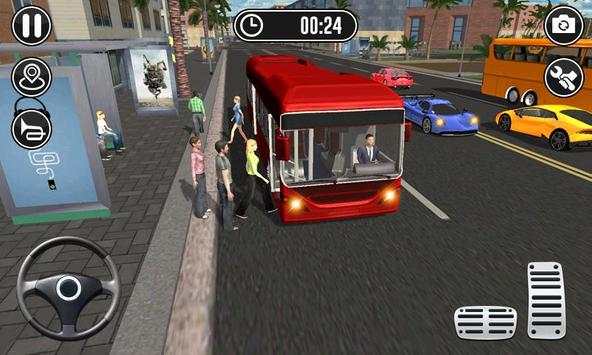 Real Bus Driver 3D - Coach Bus Driving Games 2019 screenshot 1