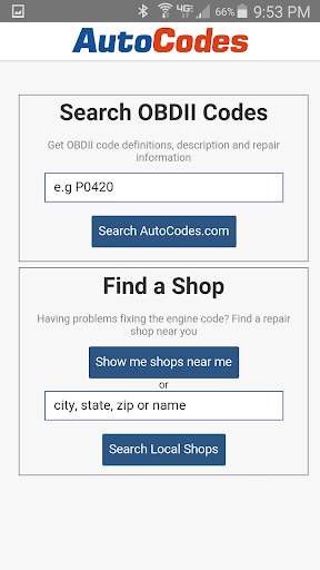 AutoCodes screenshot 1