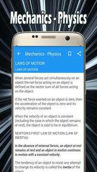 Mechanics - Physics screenshot 2