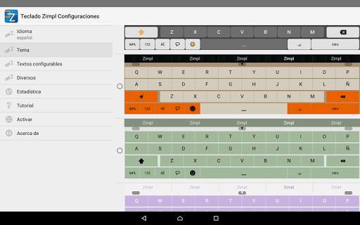 Teclado Zimpl screenshot 10