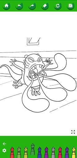 Coloring Ben Hero Cartoon screenshot 6