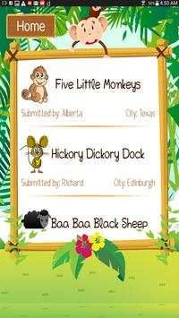 Animal Alphabets ABC Poem Kids 4 تصوير الشاشة