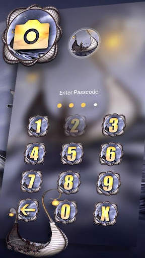 Viking Ship Launcher Theme screenshot 1