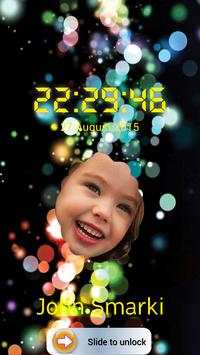My Name & Photo Lock Screen screenshot 2