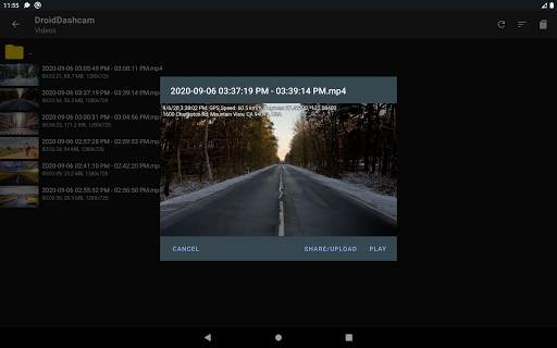 Droid Dashcam DVR screenshot 11