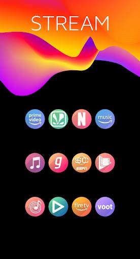 Linox Round - Icon Pack screenshot 4