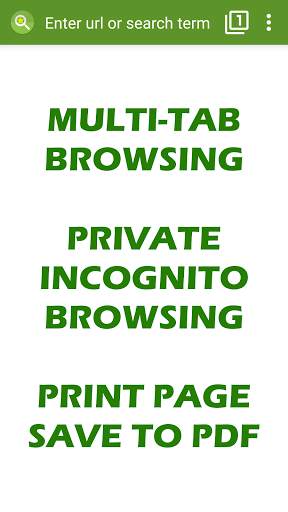 Tiny Browser Pro screenshot 1