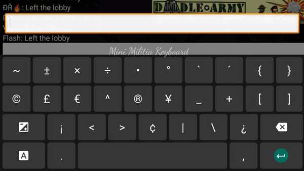 Mini Militia Keyboard स्क्रीनशॉट 4