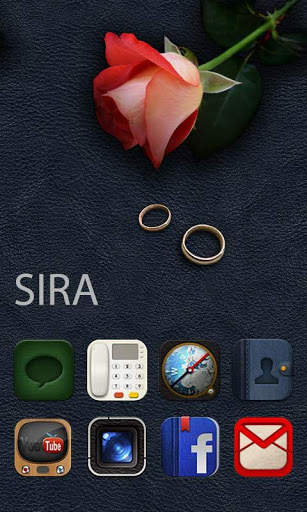 Sira GO Launcher Theme screenshot 1
