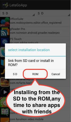 LetsGoApp App 2 SD or OTG※ROOT 2 تصوير الشاشة