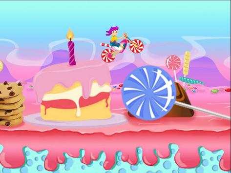 Candy Motocross Crash screenshot 2