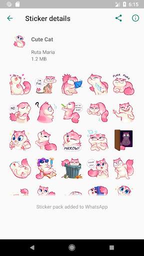 New WAStickerApps 😍 Girly Stickers For WhatsApp screenshot 5