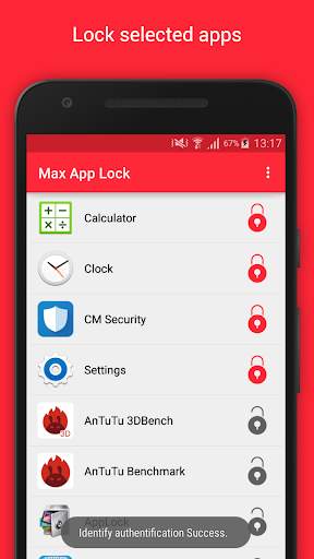 Max App Lock with Fingerprint 2 تصوير الشاشة
