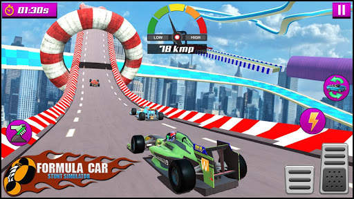 Formula Car Stunt Simulator : GT Racing Car Stunts screenshot 2