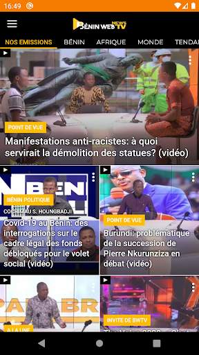 Benin Web TV screenshot 2
