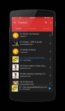 lettore musicale Libertà screenshot 2