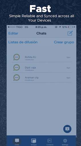 SANDES : Indian Messenger screenshot 2