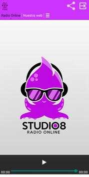 Studio8 Radio Online screenshot 1
