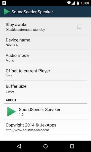 SoundSeeder Динамик скриншот 3