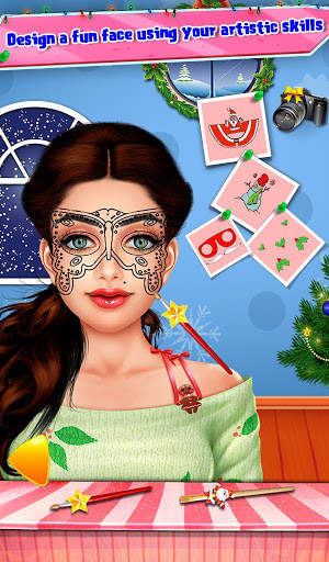 Christmas Makeup Dressup Games : Girls Games screenshot 4