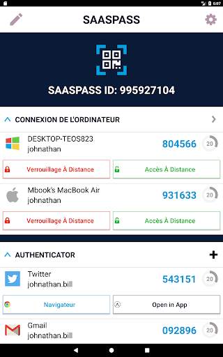 SAASPASS | Authenticator 2FA screenshot 9