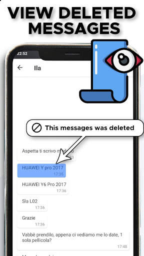Recover Deleted Messages, Status Saver - ChatSpy screenshot 2