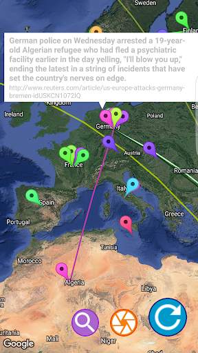 News Map screenshot 3