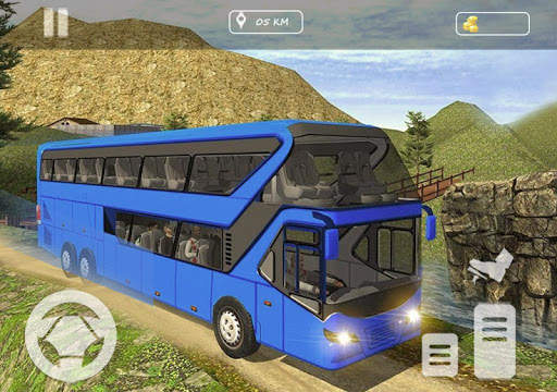 Real Offroad Bus Simulator 2020 Tourist Hill Bus screenshot 2