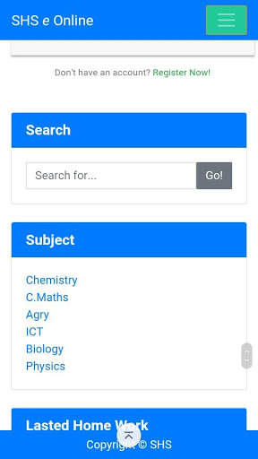 E learning screenshot 2