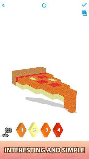 Color by Number Voxel Coloring screenshot 4