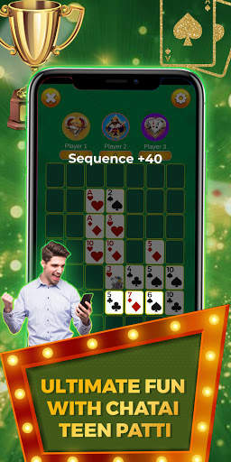 Chatai Teen Patti - Card Match screenshot 4