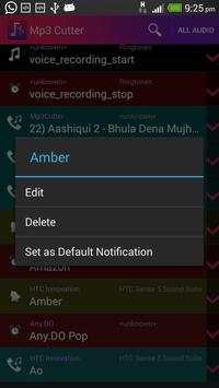 MP3 Cutter and Ringtone Maker 3 تصوير الشاشة