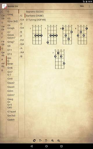 Acordes de ukulele screenshot 17