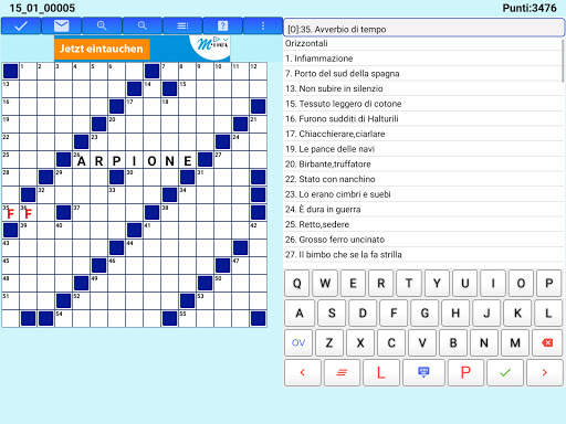 Cruciverba e parole crociate - giochi Enigmistica screenshot 18